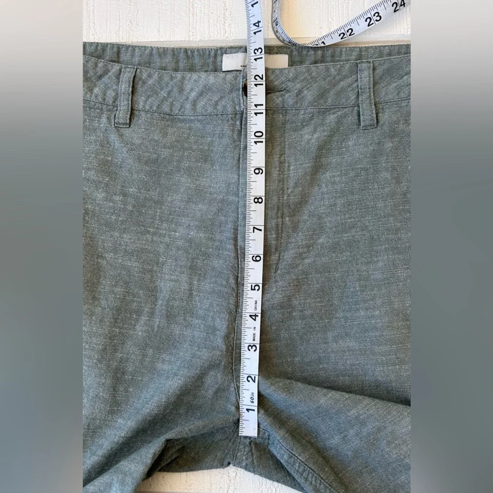 Rip Curl Brand  Men’s Flat Front 9” Shorts Green‎ Size 38 Tailored